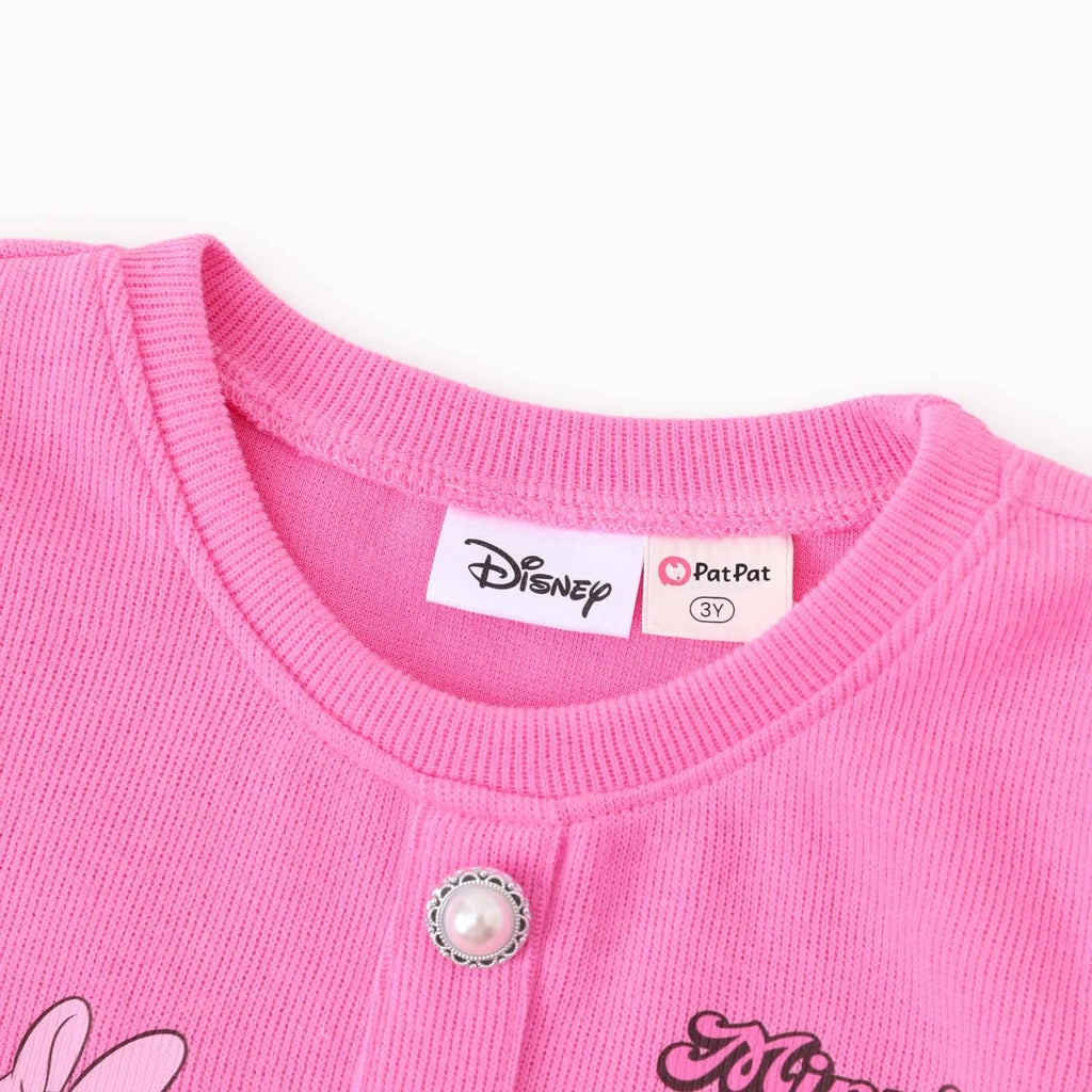 Minnie and Daisy Pink Skirt Set