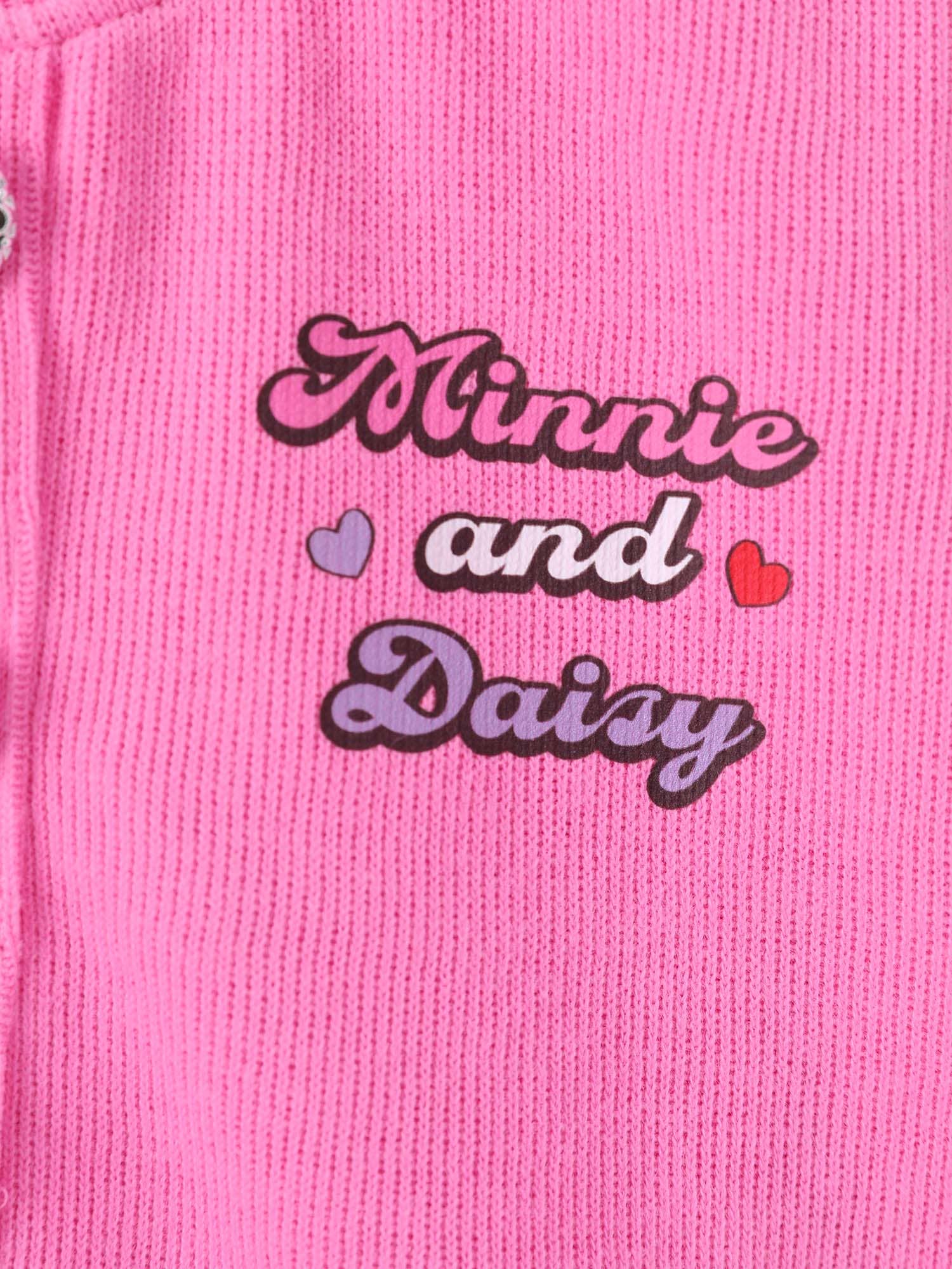 Minnie and Daisy Pink Skirt Set