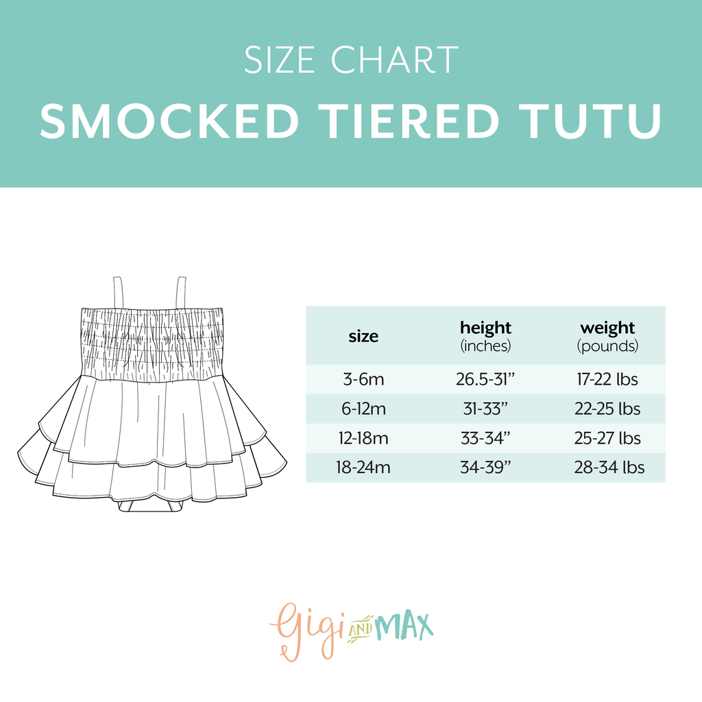 Ella Smocked Tiered Tutu