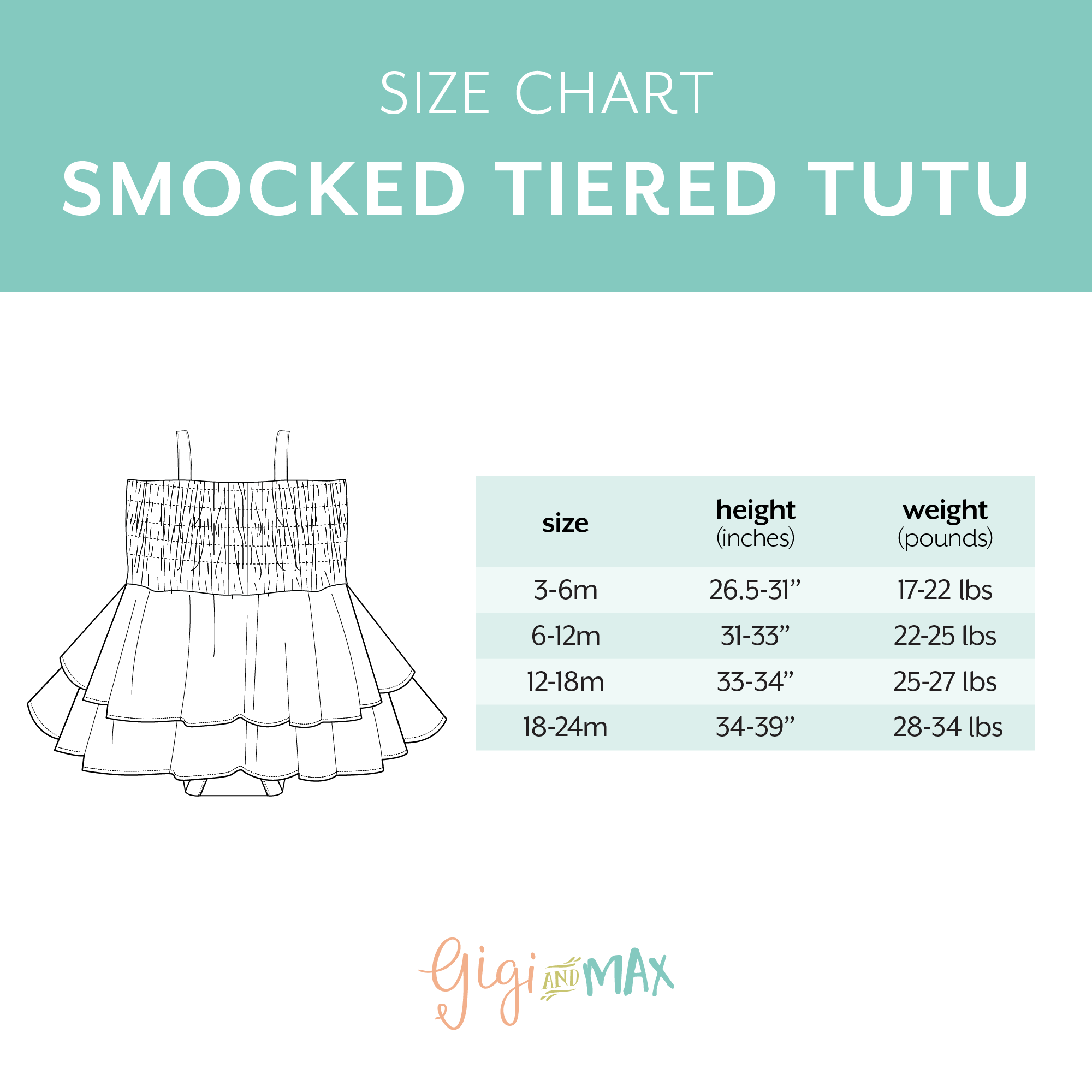 Ella Smocked Tiered Tutu
