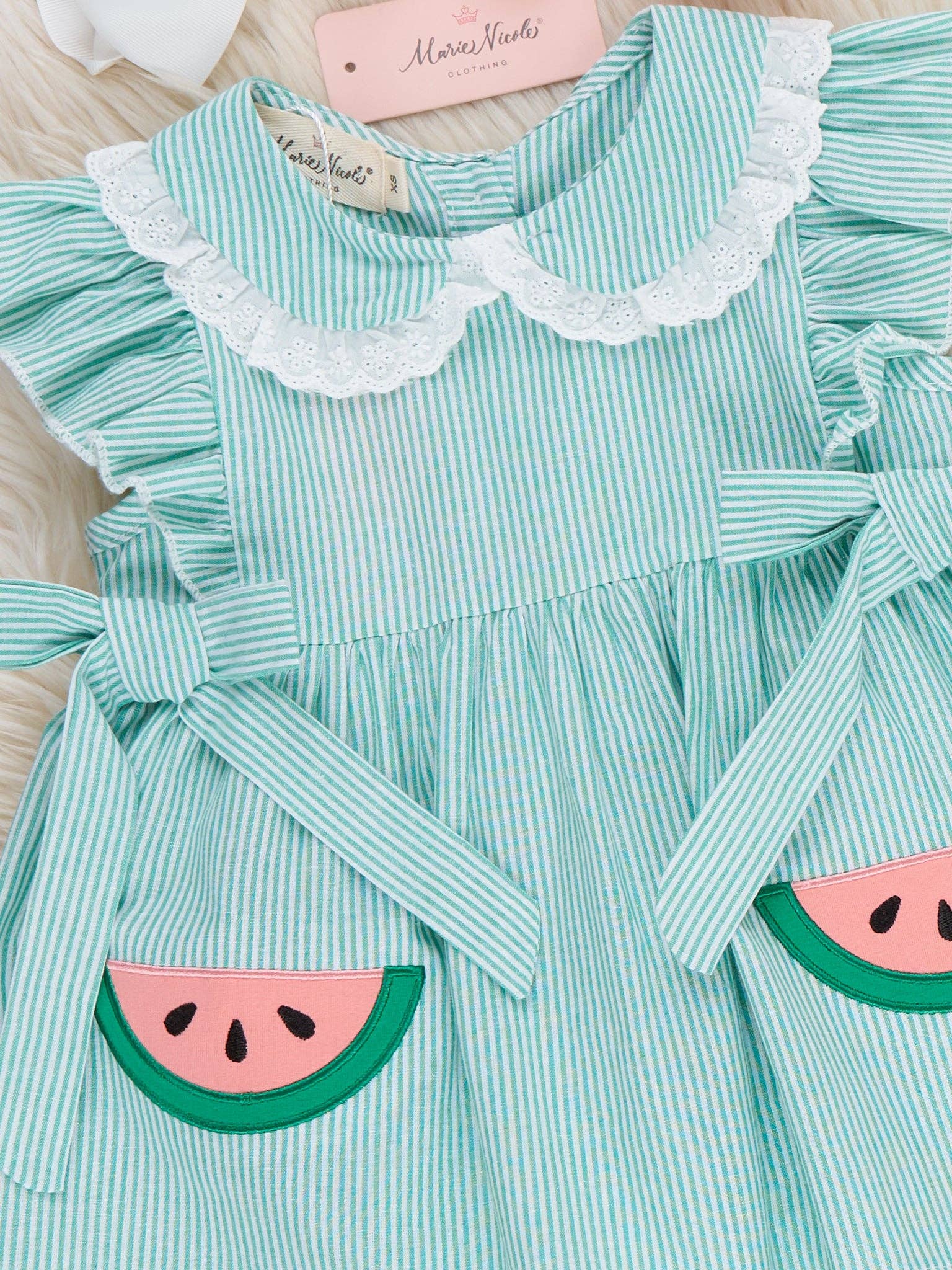 Watermelon Sweetie Ruffle Outfit