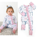 Samantha Bows Ruffle Zip